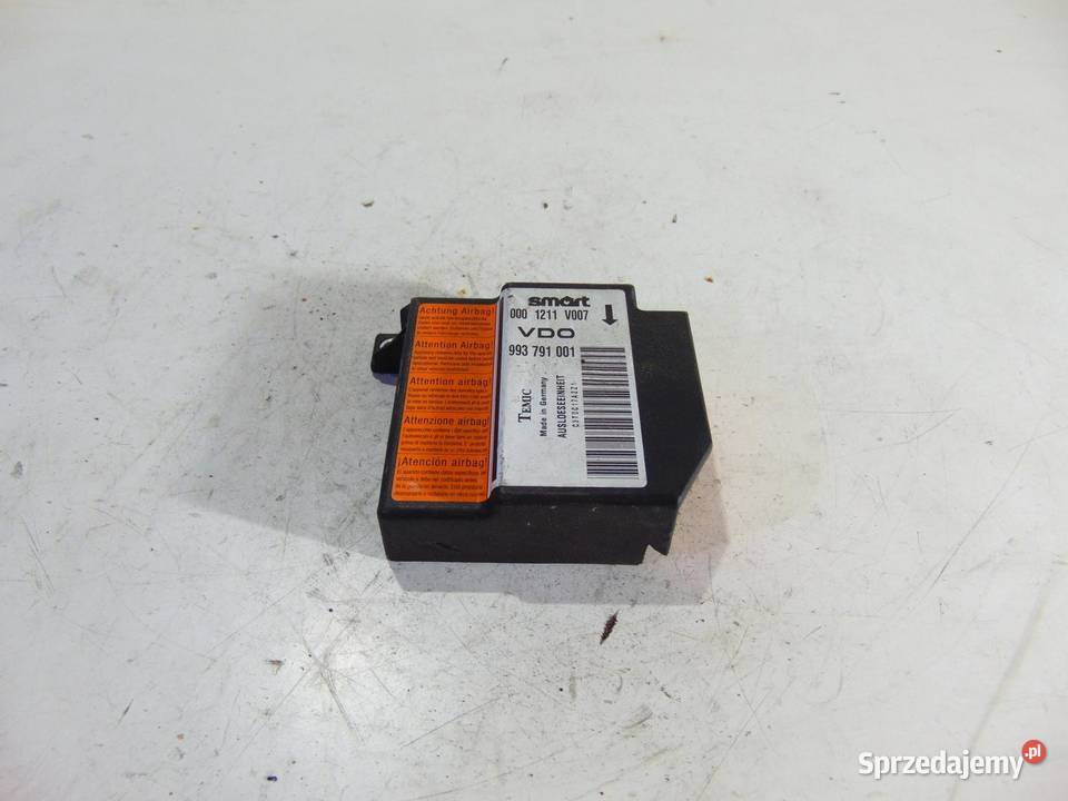 SENSOR AIR BAG AIRBAG FORTWO 450 0001211V007
