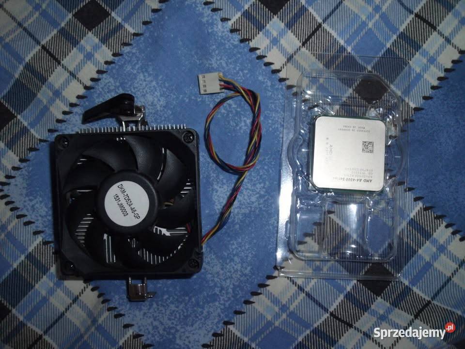Procesor AMD A4 4000 z chłodzeniem Wrocław
