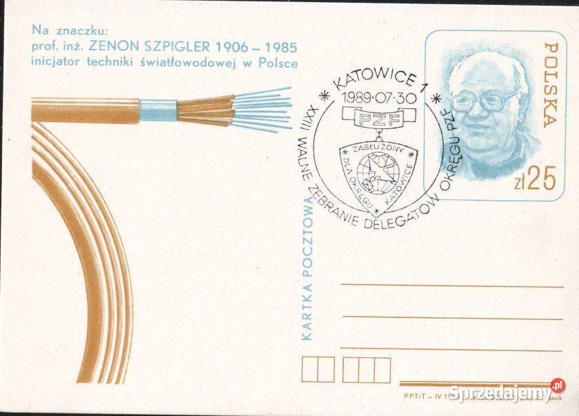 Kart Cp 994 kas okoliczn Mandat 19 Filatelistyka śląskie Gliwice