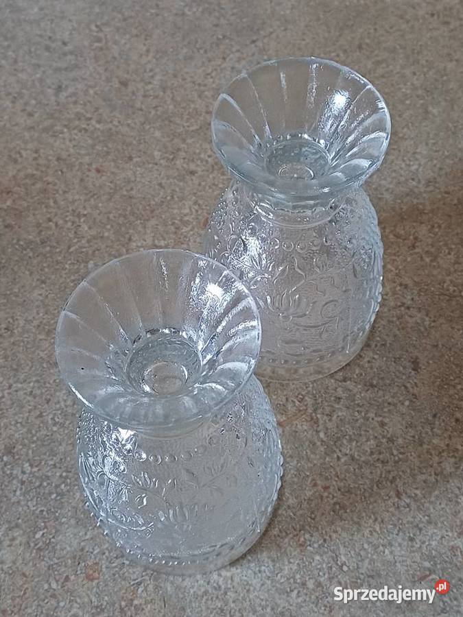 vintage pucharki sklo union Porcelana i szkło Nowy Targ