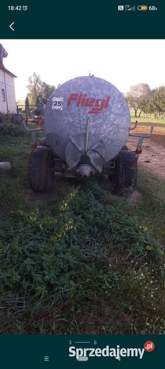 Beczkowóz Fliegl VFW 7500 Szczuczyn