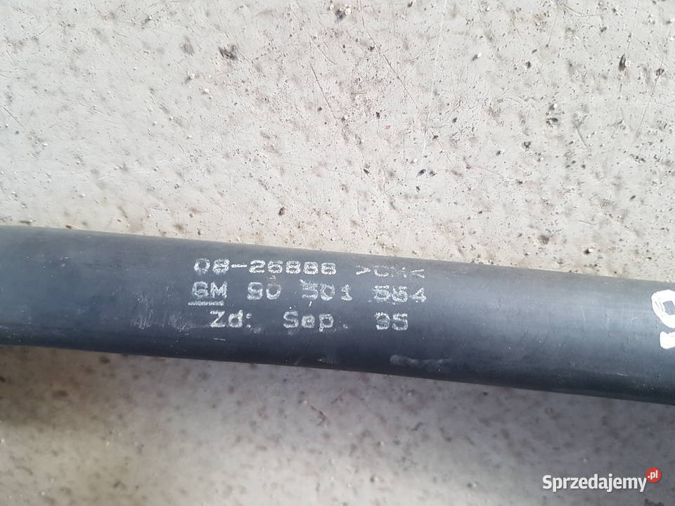 OPEL WAZ PRZEWOD GM90501554 GM 90501554 Węże chłodnicy