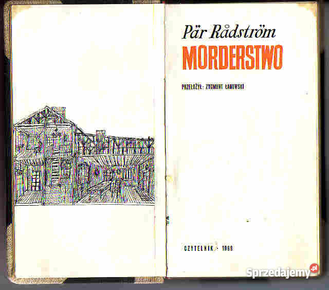 4277 MORDERSTWO PAR RADSTROM literatura piękna - proza zagraniczna Czyrna