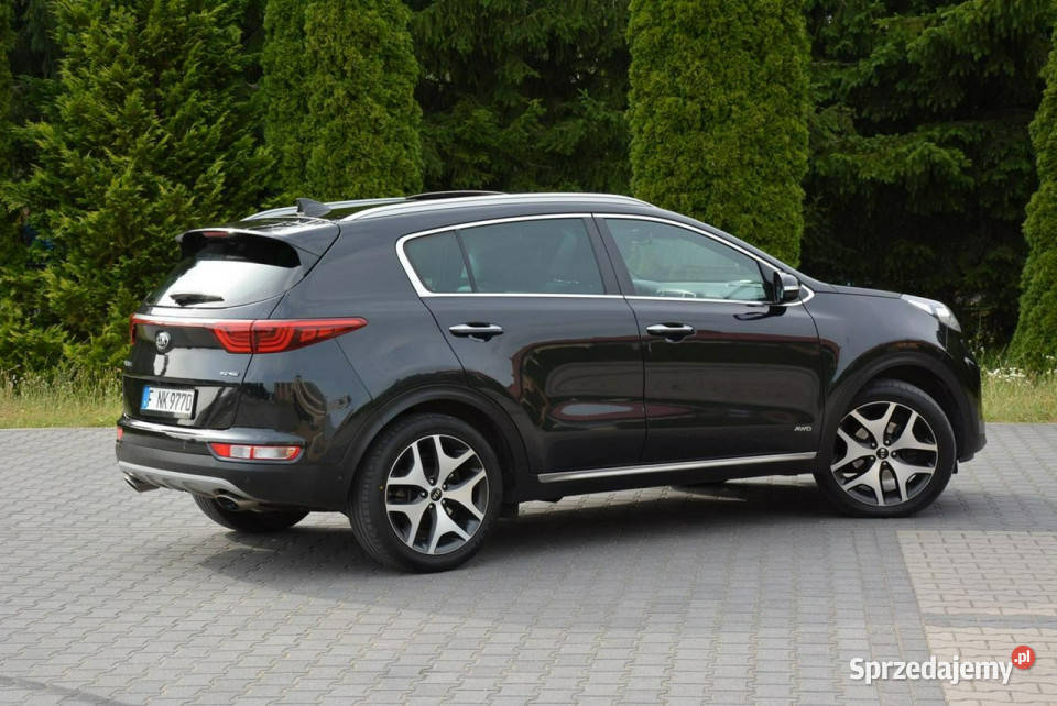 Kia Sportage GTLine Radar Navi Kamera Panorama kurtyny powietrzne Ostrów Mazowiecka