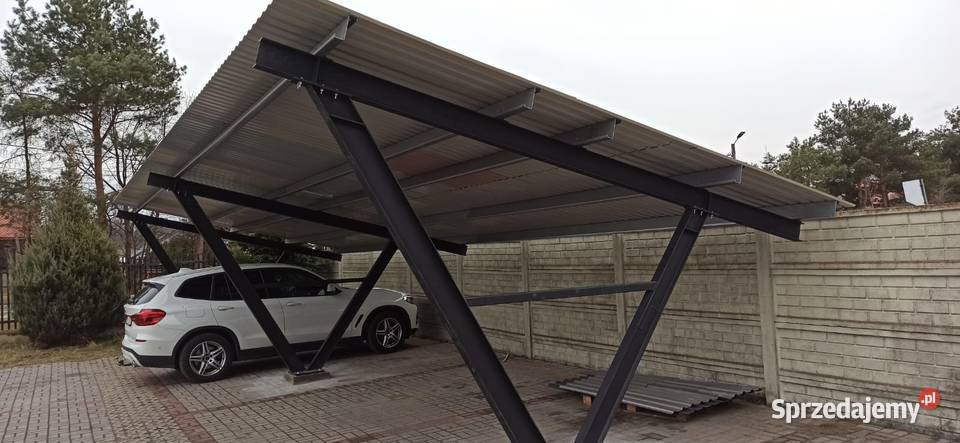 CARPORT 6x12 Wiata Fotowoltaiczna Konstrukcja łódzkie Rawa Mazowiecka sprzedam