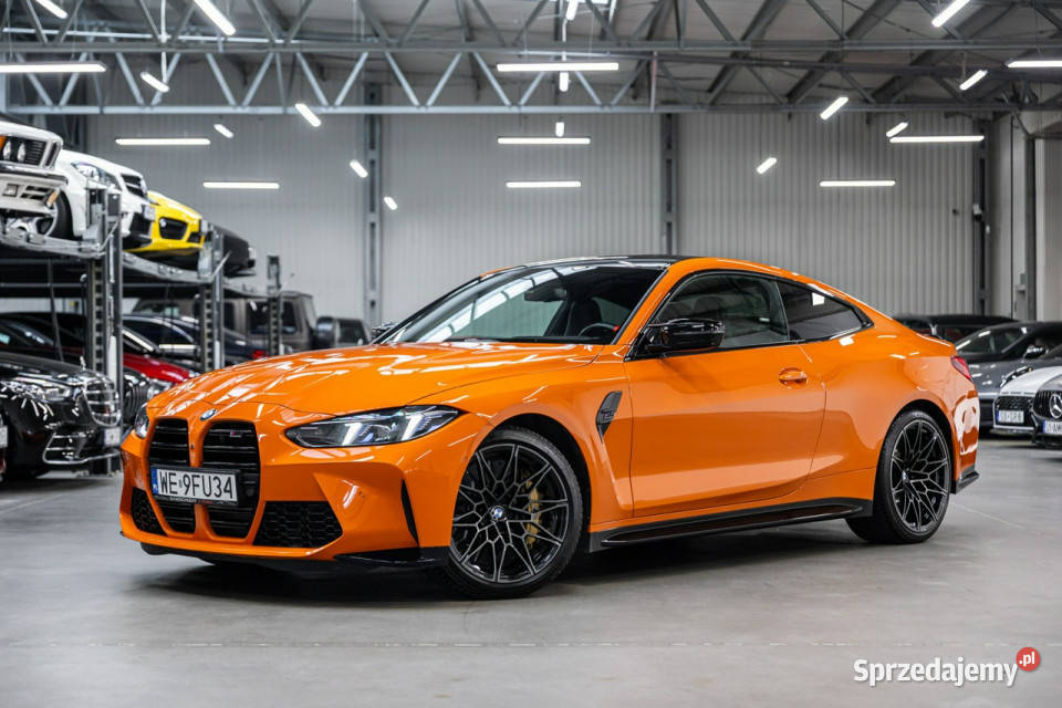 BMW M4 Competition Individual Fire Orange elektryczne lusterka Węgrzce