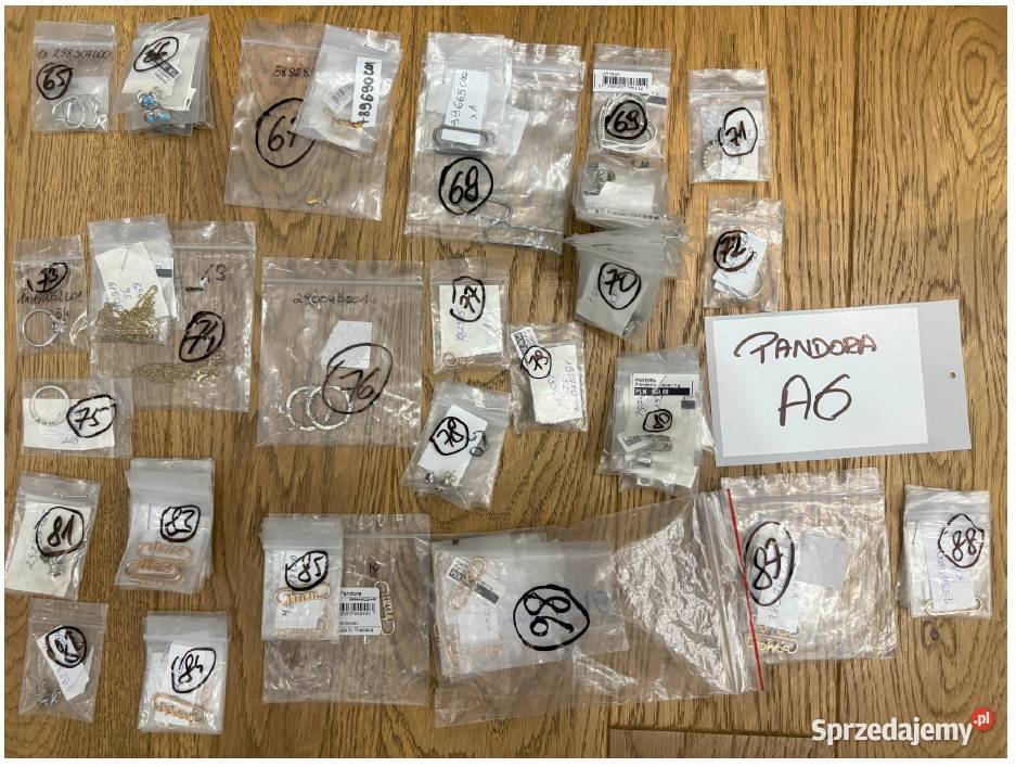 Syndyk sprzeda biżuterię PANDORA