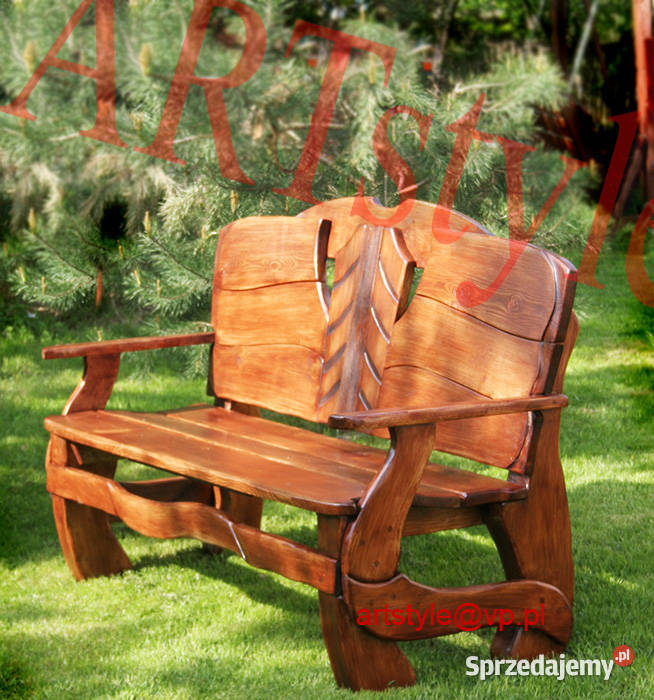 ORYGINALNE drewniane meble ARTstyle Ogrodowe Ogród Warszawa sprzedam