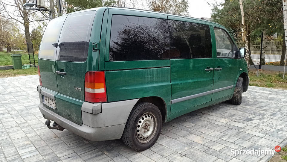 Mercedes VITO r2001 bus 8 foteli osobowy nieuszkodzony Kalisz