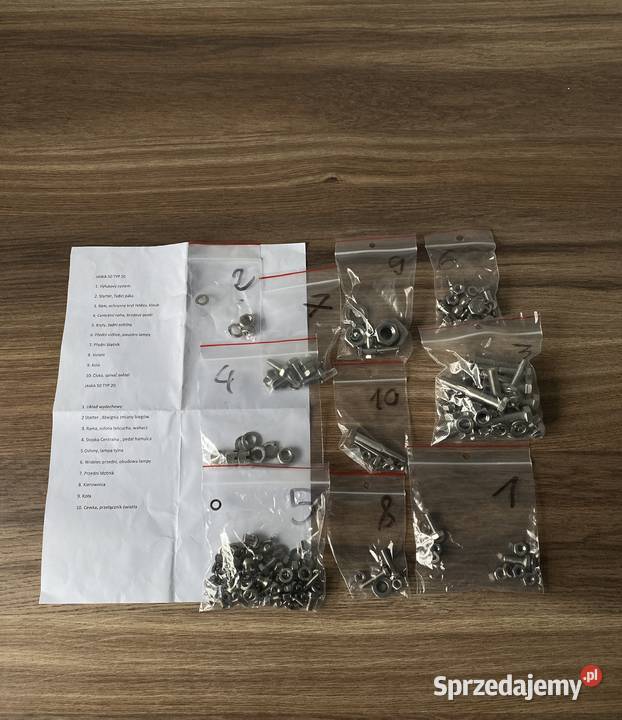 NOWY zestaw śrub STAL KWASOODPORNA jawa 50 typ Bielsko-Biała