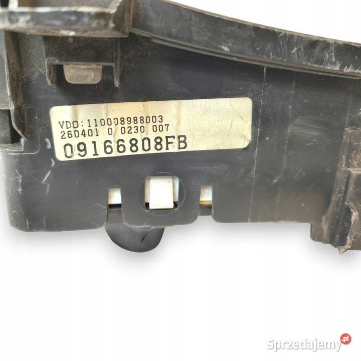 LICZNIK ZEGARY 09166808 FB Opel Corsa C Combo 17 Chełm