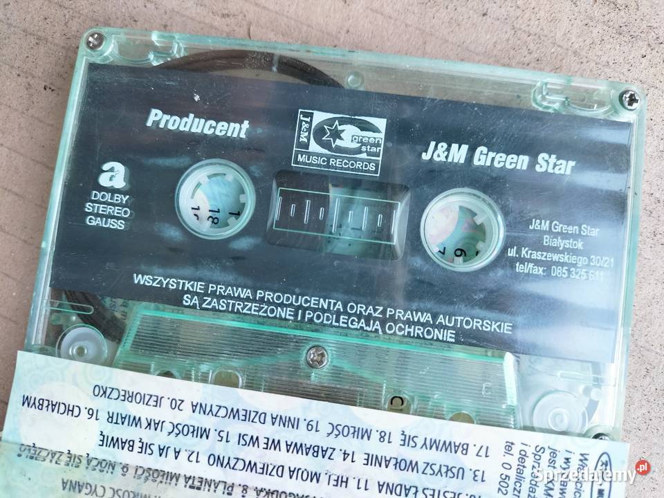 kasety magnetofonowe Kamień-Kolonia