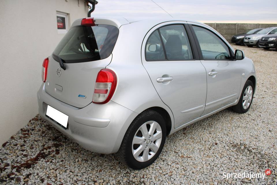 NISSAN MICRA 2009r 12 benzyna Margonin