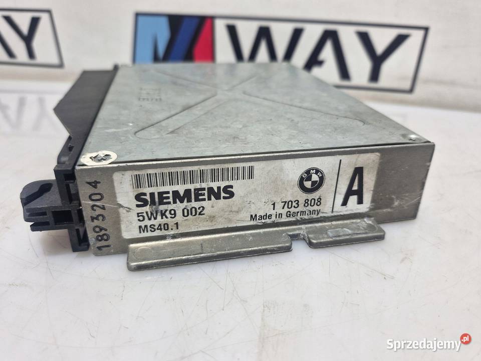 BMW E36 E38 E39 MODUŁ STEROWNIK SILNIKA 1703808