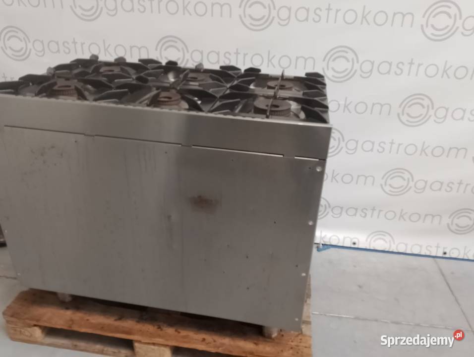 Kuchnia gazowa 6palnikowa z piekarnikiem gazowym Wrocław