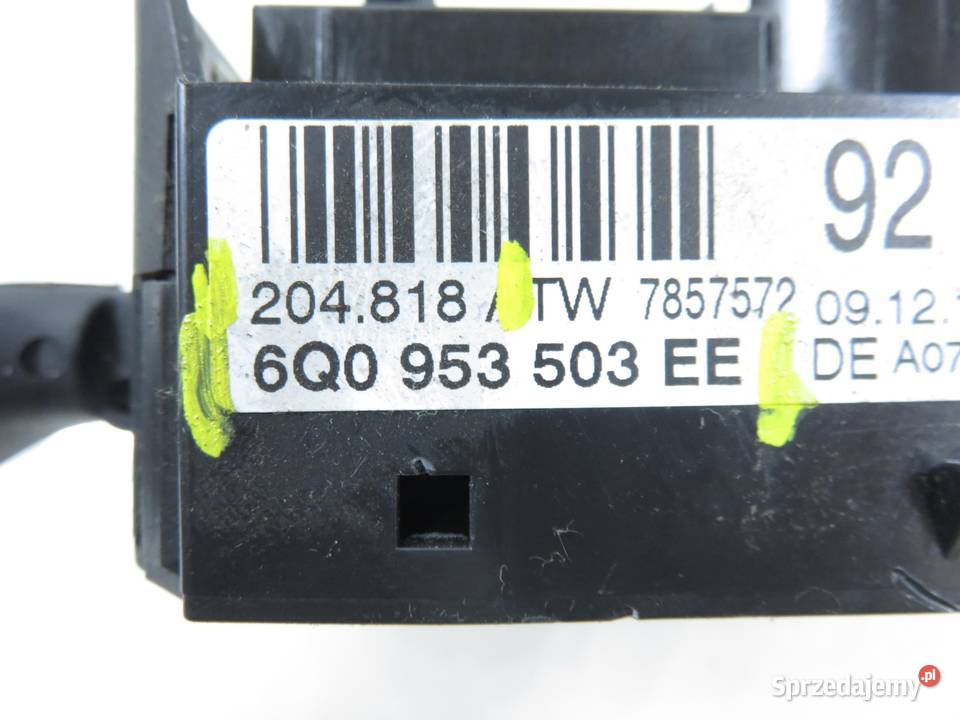 PRZEŁĄCZNIK ZESPOLONY SKODA FABIA II 6Q0953503EE