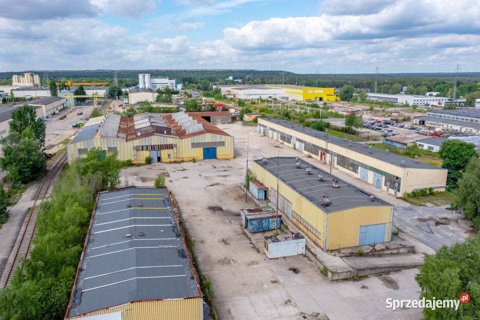 Kompleks przemysłowy 8 536 m suwnice PV Rogówiec