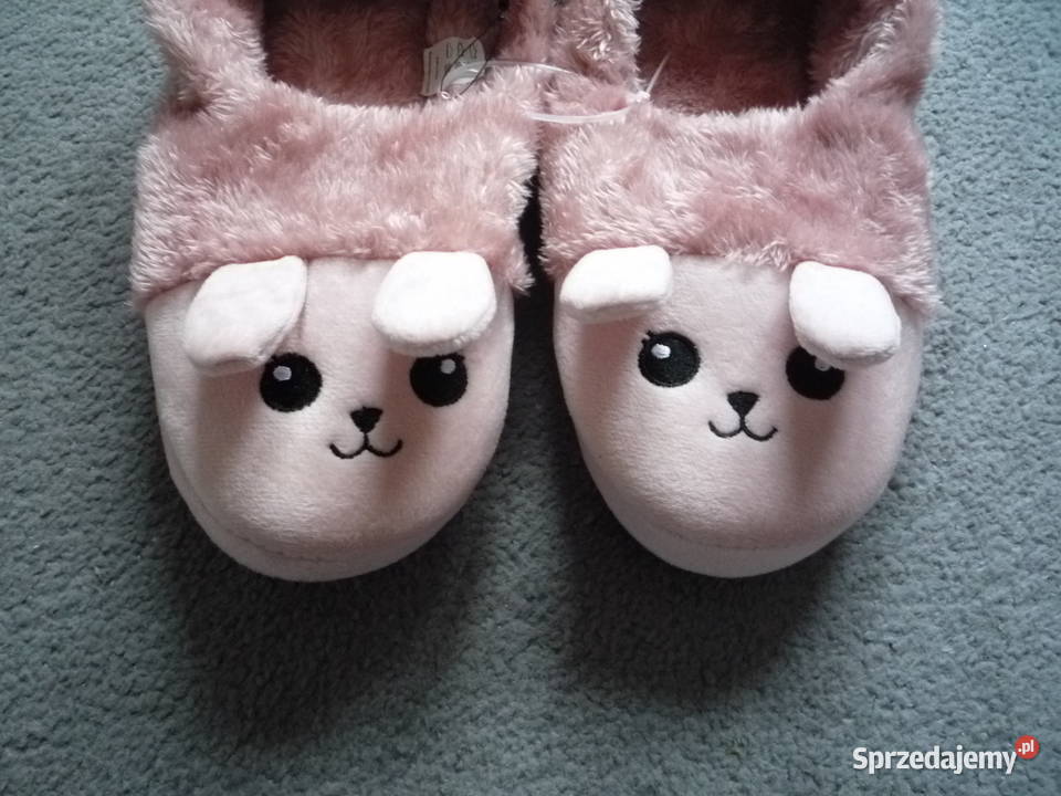 Cleve Kapcie damskie r 39 Różowe Ciepłe Lekkie Szczecin