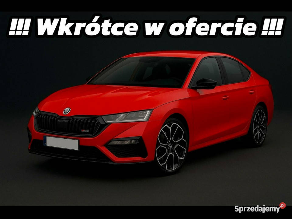 koda Octavia RS 20 TSI 245 Salon Bezwypadkowa 4/5 Widełki
