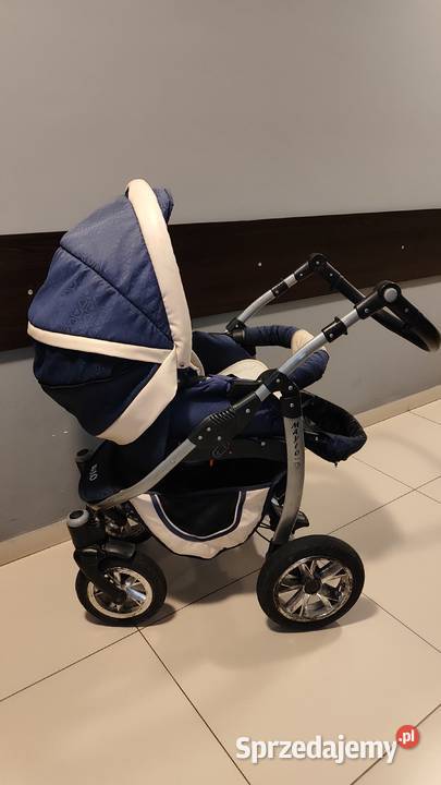 Wózek 3w1 BabyMerc Maylo pompowane koła gondola Gdańsk