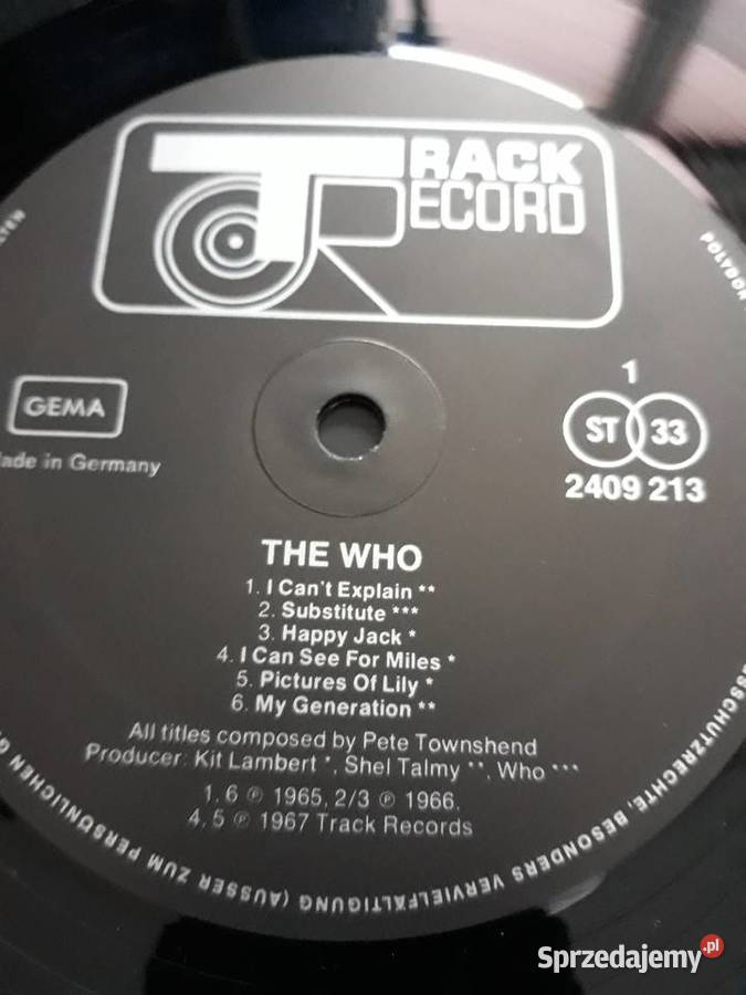 THE WHO My Generation Rzeszów