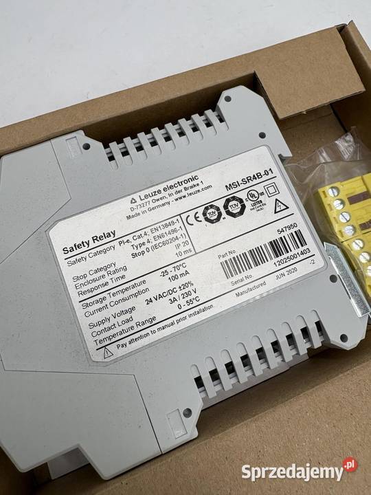 Leuze MSISR4B01 547950 Safety Relay Elektryka Warszawa