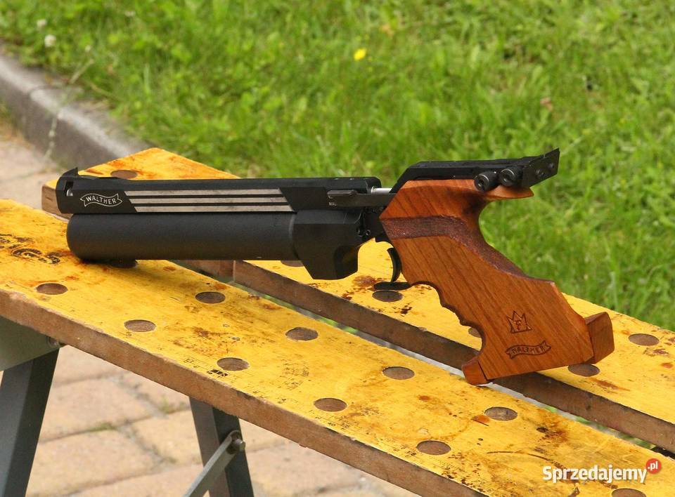 pistolet matchowy WALTHER LP200 PCP wiatrówka Sporty strzeleckie i myślistwo Pszów