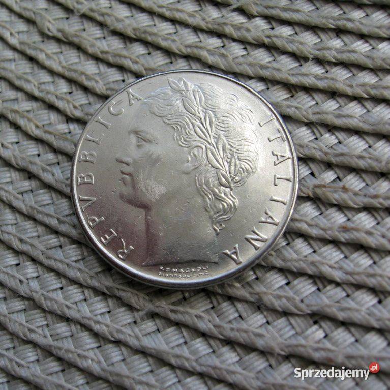 Włochy 100 Lirów 1989r Antyki, Sztuka, Kolekcje Kalisz