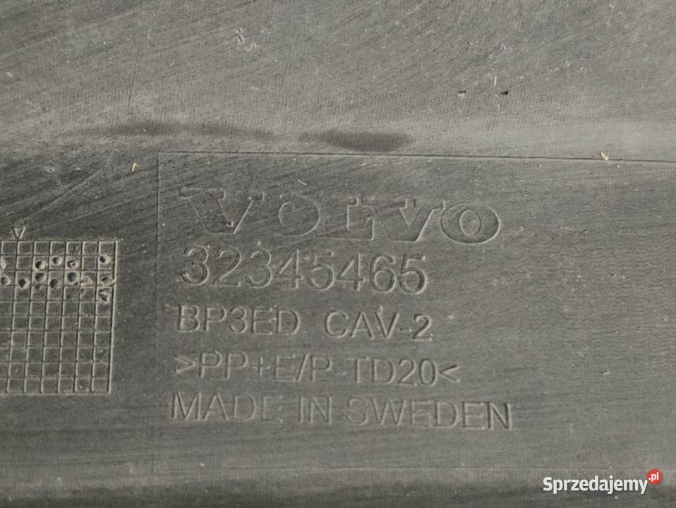 Zderzak Tylny Tył Dyfuzor Dokładka Volvo Xc90 II Zderzaki wielkopolskie Pleszew sprzedam