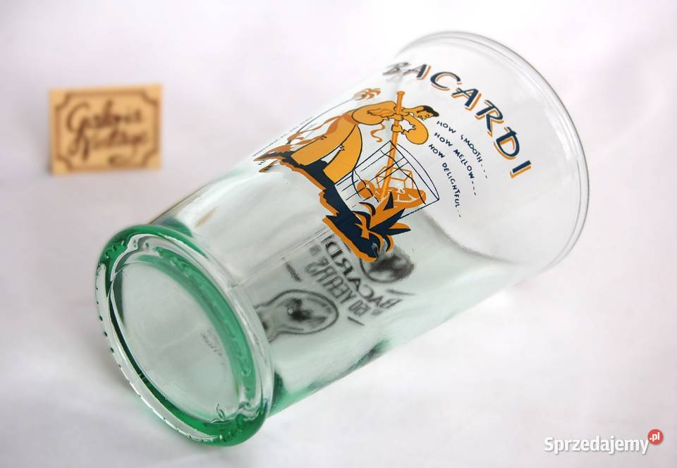Szklanka Bacardi 150 lat 2012 limitowana 300 ml Lublin