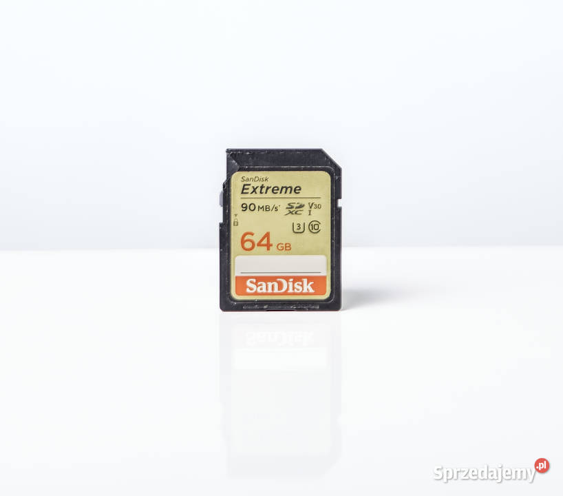 Karta pamięci SunDisk Extreme 64 Giga Akcesoria