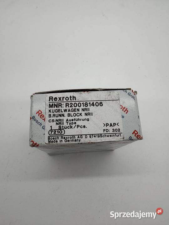 Rexroth R200181406 Wózek liniowy Warszawa