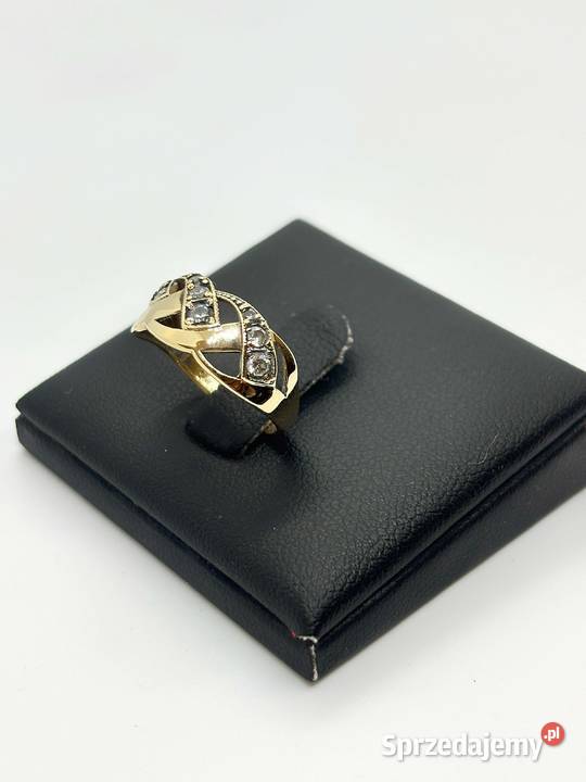Złoty pierścionek pr 585 158g Rozmiar 8 Elbląg