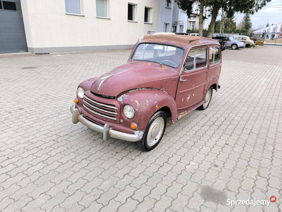 Fiat 500C Topolino Belvedere Projekt do Zgierz