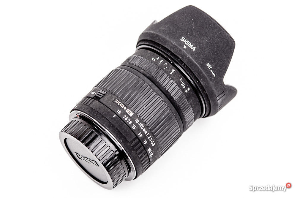 Sigma DC 18125mm F3556 Canon Obiektywy Szczecin sprzedam