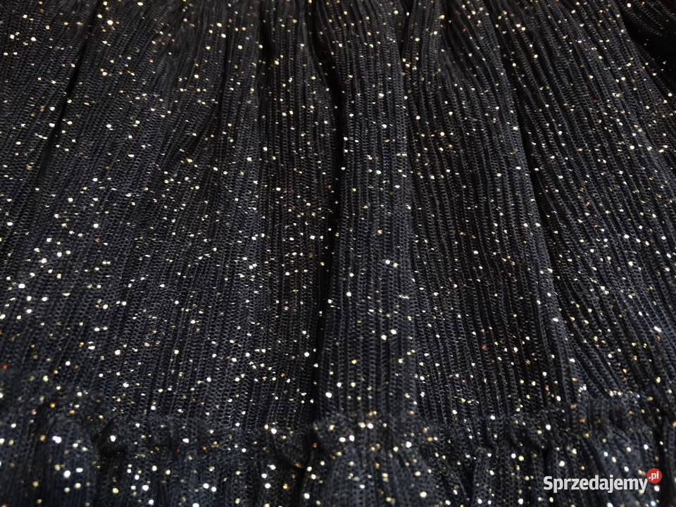 Spódniczka tiulowa ze złotą nitką 910lat Rozmiar 134 Sukienki i spódniczki Legnica