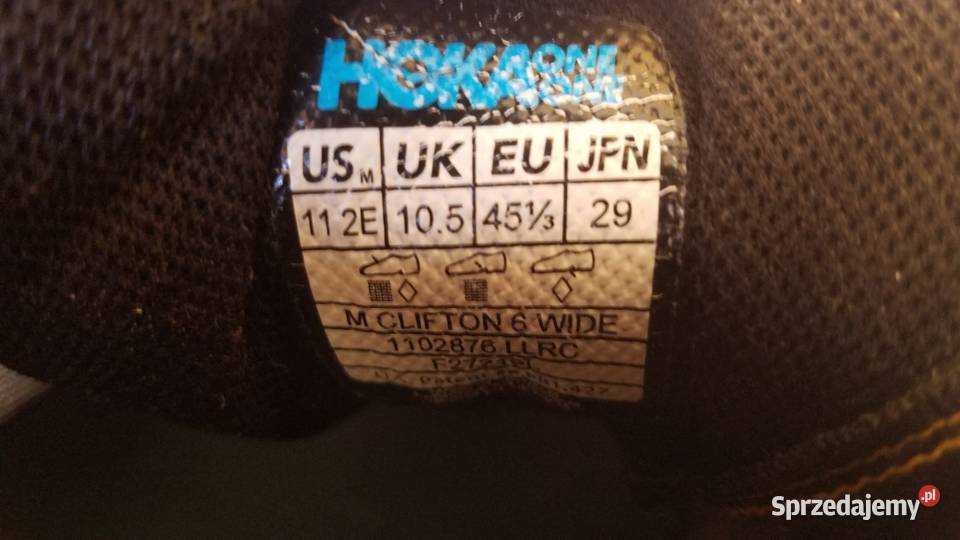 Buty HOKA ONE ONE Clifton 6 4546 295 sportowe do Jogging i bieganie Białystok