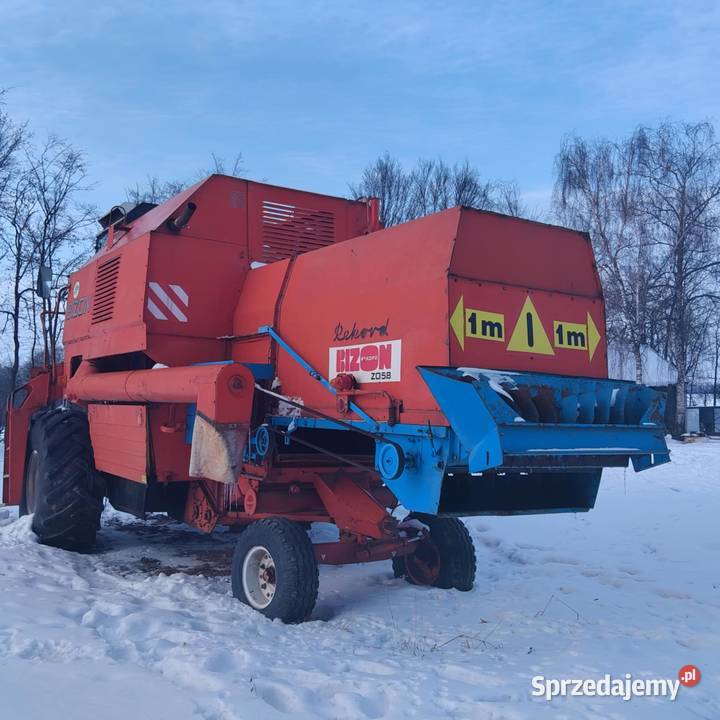 Kombajn Bizon Rekord nieuszkodzony lubelskie Uchanie