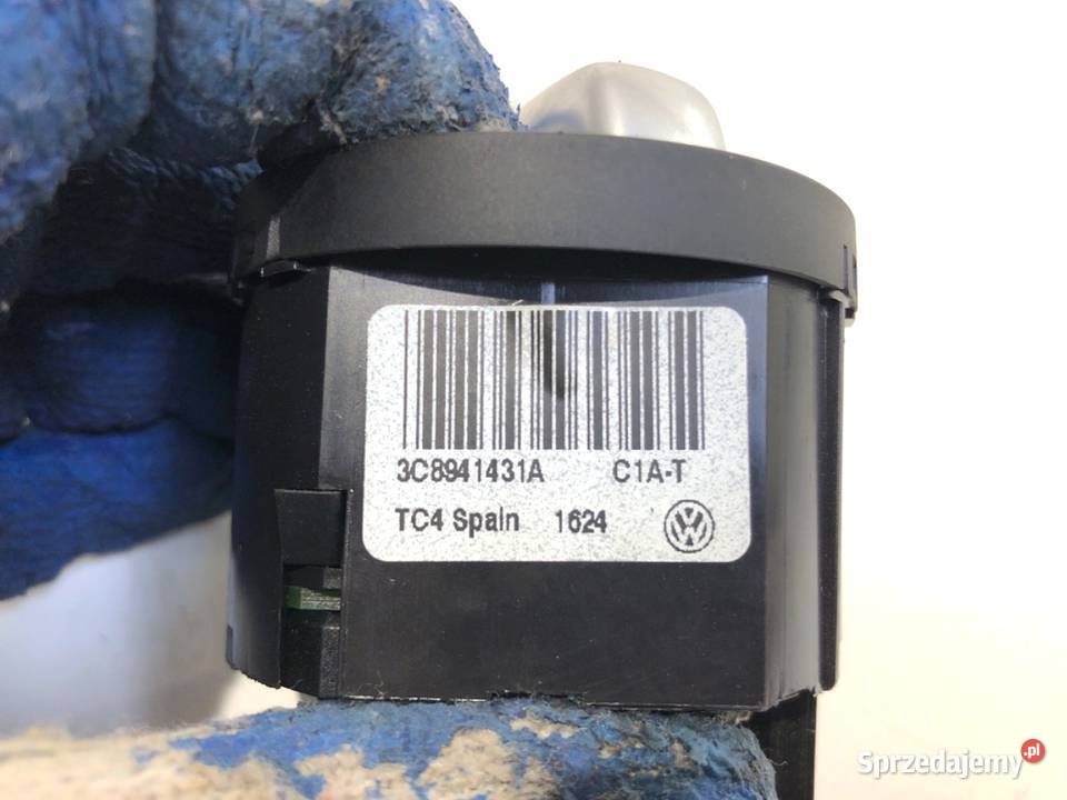 WŁĄCZNIK ŚWIATEŁ VW PASSAT B7 3C8941431A 1015 osobowe