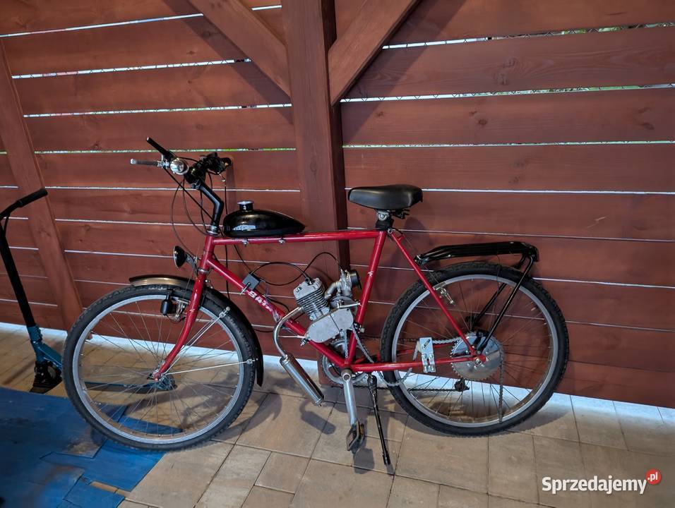 Rower z silnikiem spalinowym 80cc 80cm3 podkarpackie Krasne