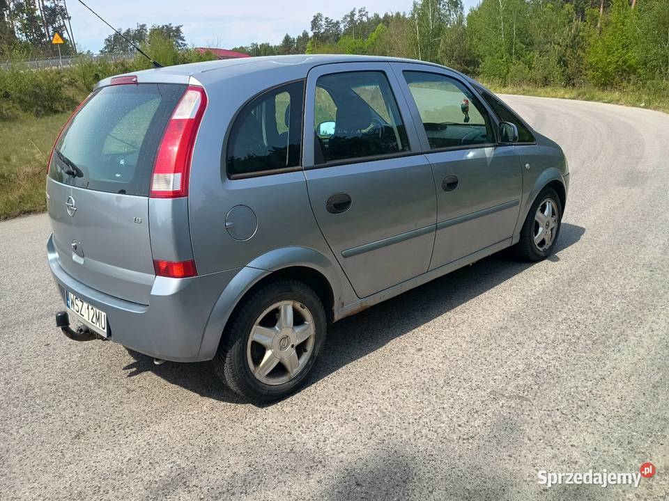 Opel Meriva 16 benzyna gaz 2003r manualna mazowieckie Radom