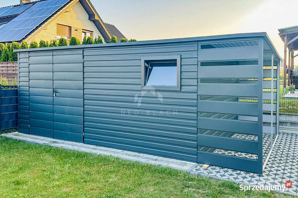 Schowek Domek Ogrodowy 45x2m Wiata 1m Brama Nowy Sącz