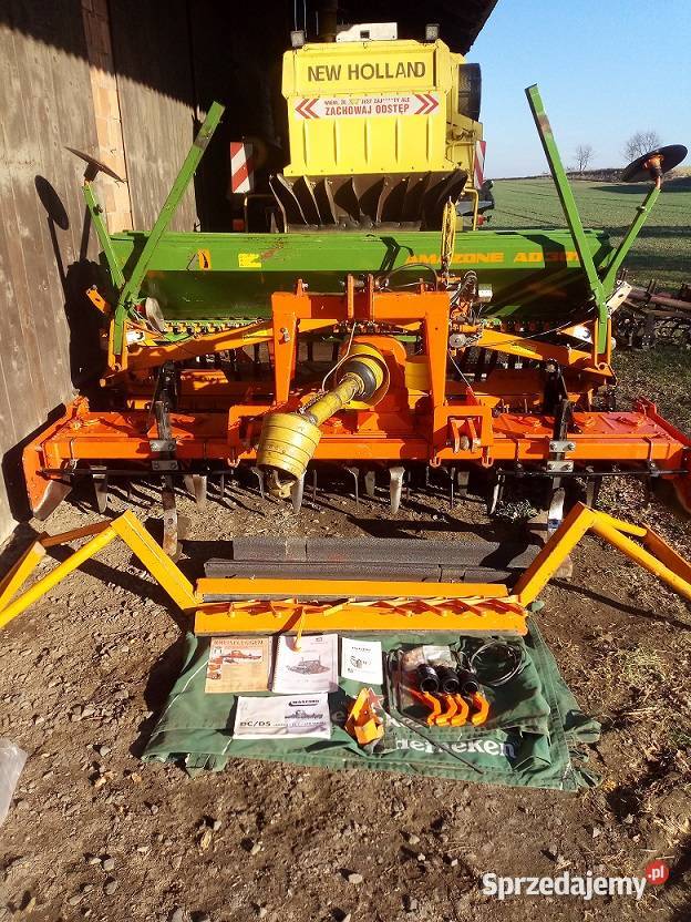 Akrtywny Agregat Uprawowo siewny AMAZONE MASCHIO z wałem na przedni TUZ