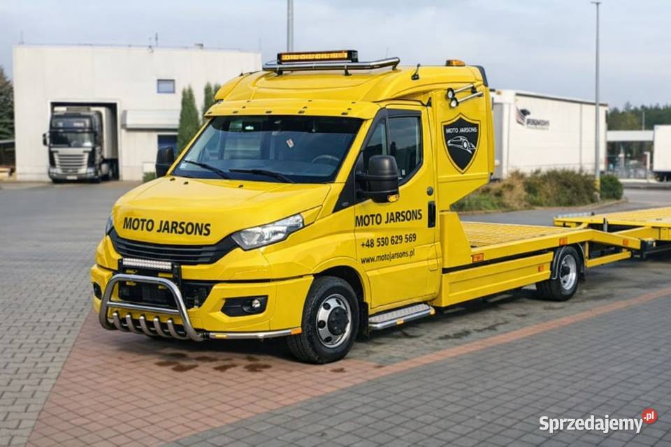 Wózek transportowy 35T Pomoc drogowy laweta Warszawa