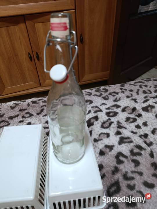 butelki ozdobne dekoracje dwie sztuki wielkopolskie Poznań