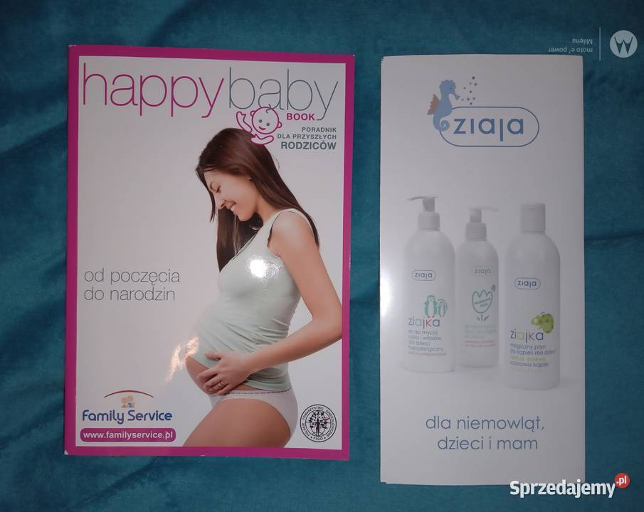 Sprzedam broszury kobiet w ciąży Poradniki, albumy i reportaże Bukowno