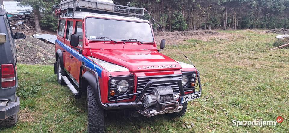 Defender Unikat Klima Webasto niski przebieg kupiony w polskim salonie Krynica-Zdrój