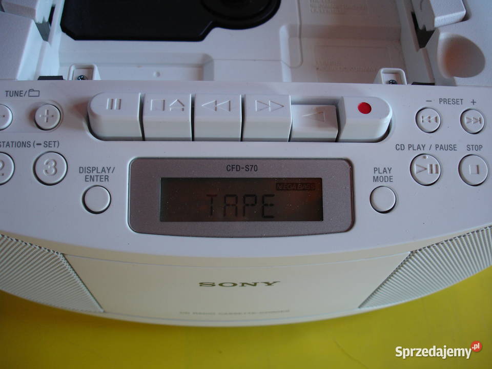 Radiomagnetofon z CD SONY CFDS70 Zielona Góra