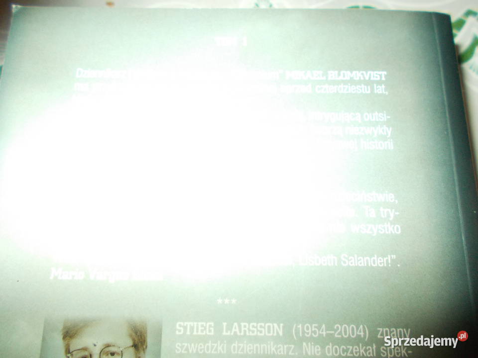 Stieg Larsson Mężczyźni którzy nienawidzą kobiet Proza i poezja opolskie Głubczyce
