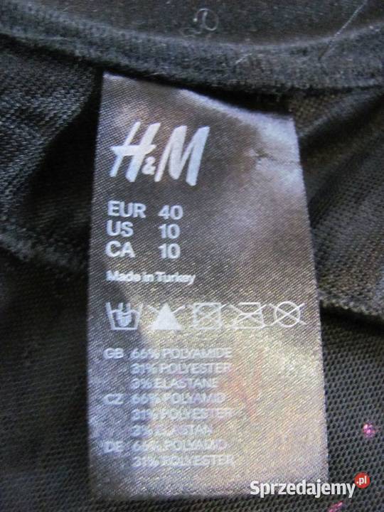 gorset HM r40 L 70C cekiny 62cm